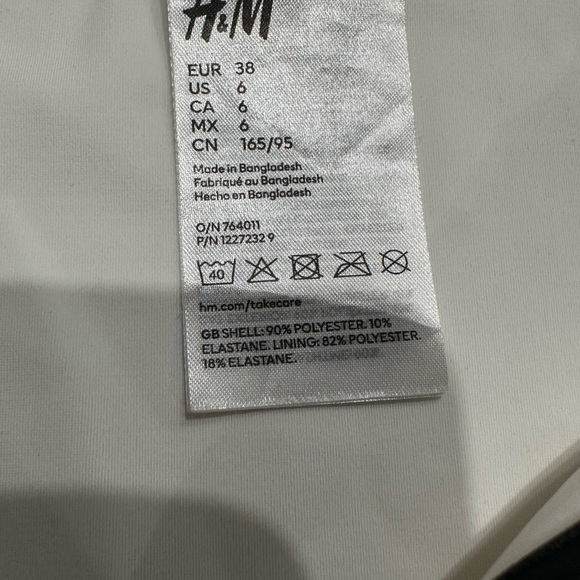 H&M Black and White Bikini Set - Picture 2 of 4